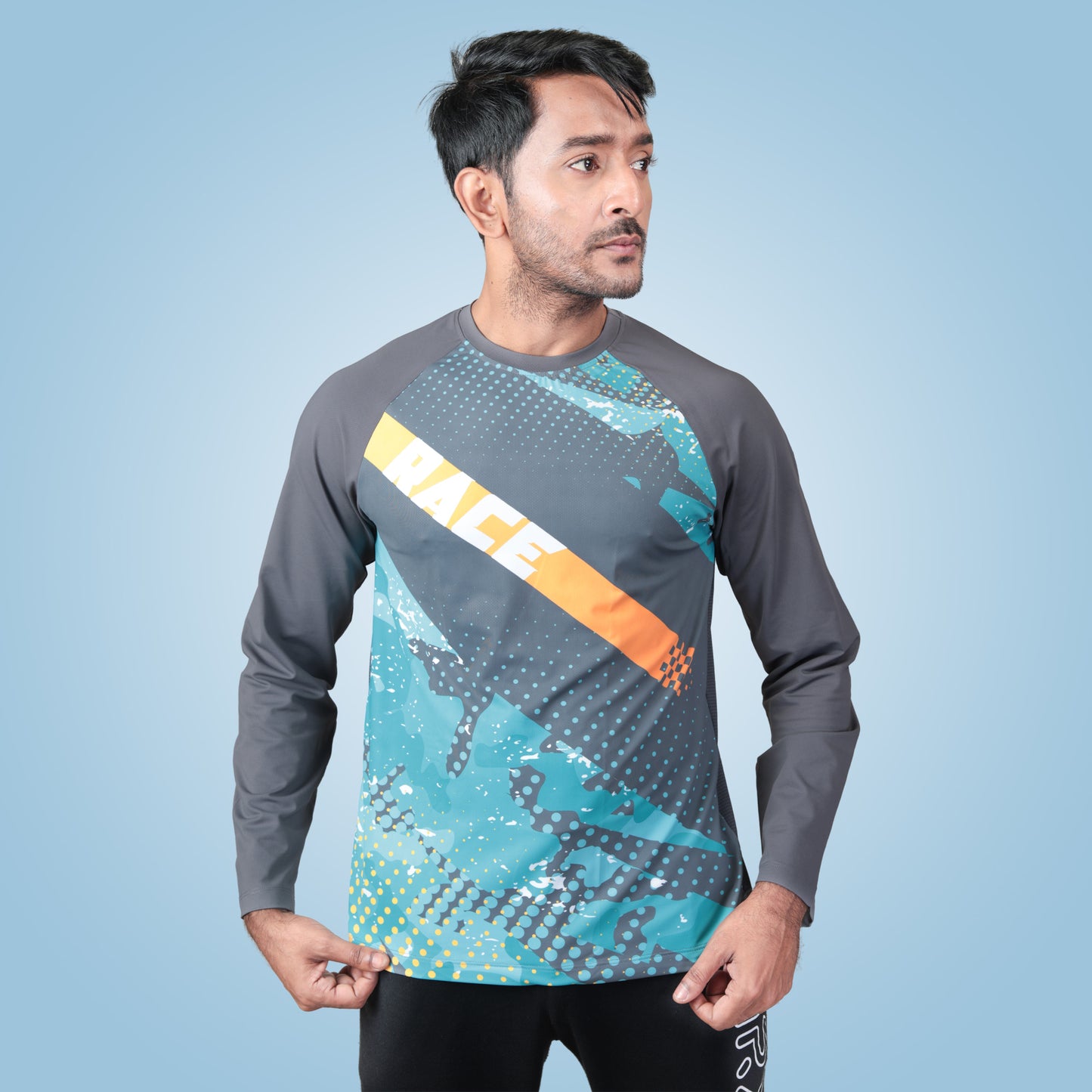 Hyparocks Racing Graphic Printed Super Dry T-Shirt