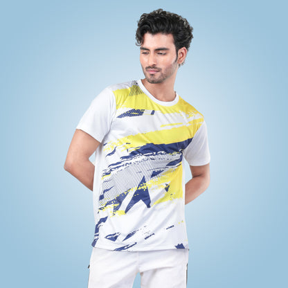 Hyparocks Abstract Graphic Printed Active T-Shirt