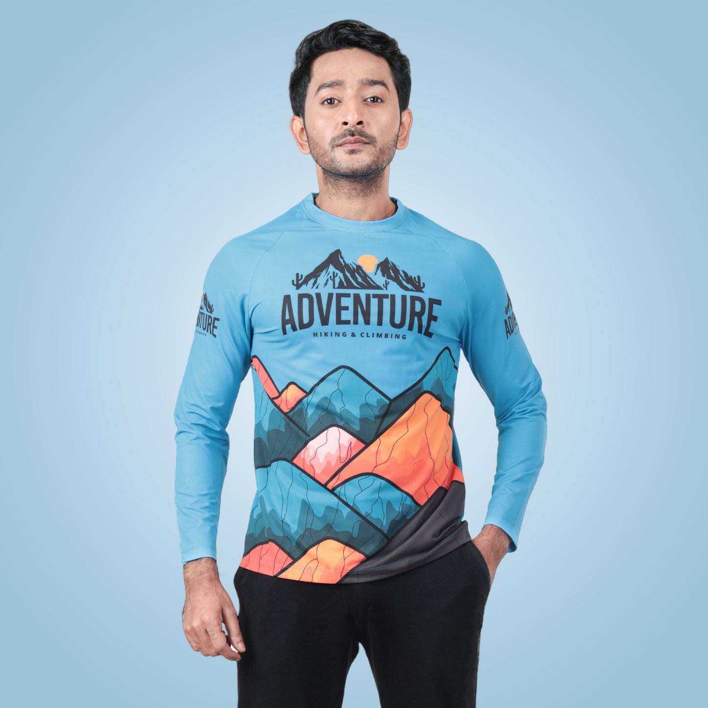 Hyparocks Adventure Full Sleeve Dry Fit T-Shirt