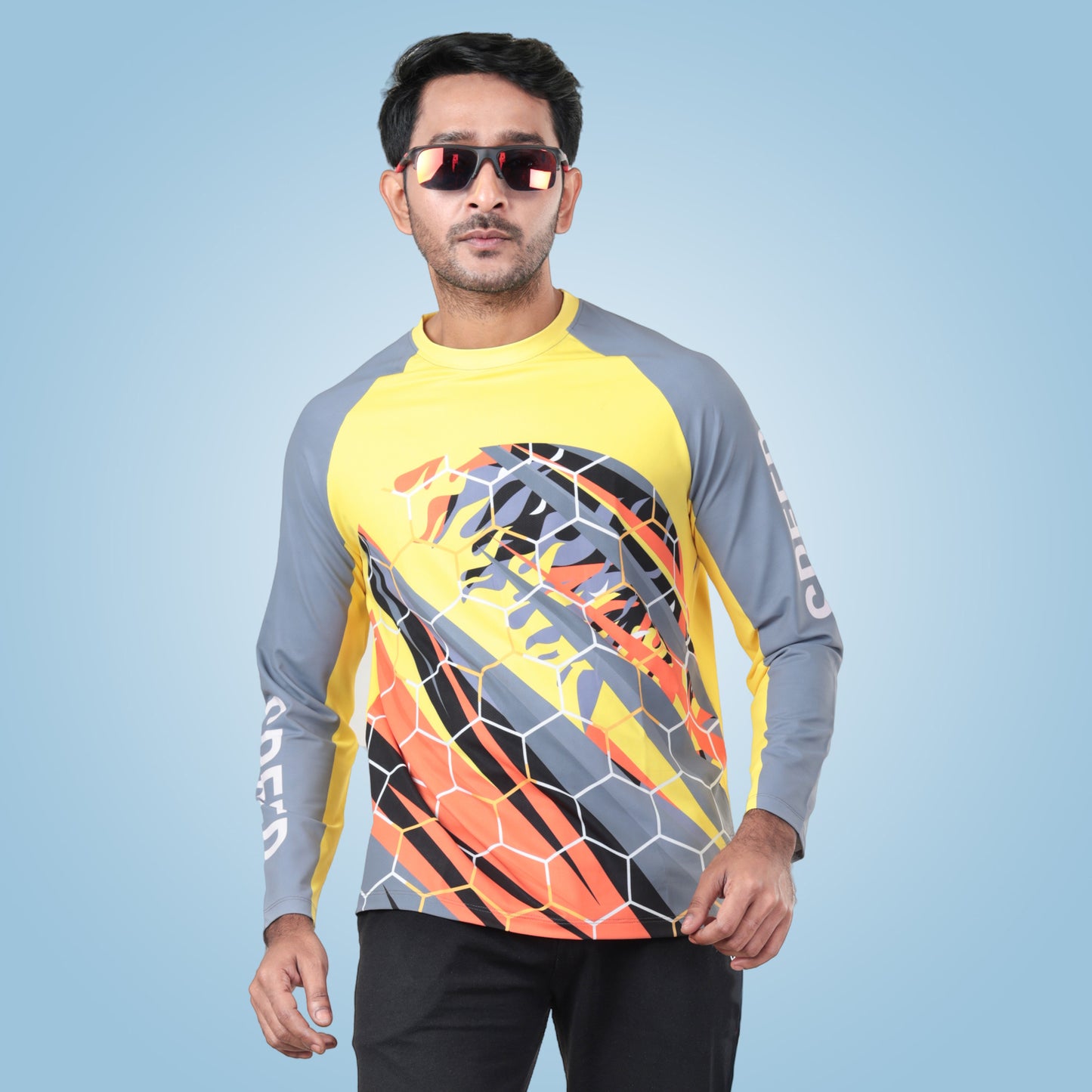 Hyparocks Graphics Printed UV Protected Super Dry T-Shirt for Riders