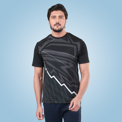 Round Neck Half Sleeve Hyparocks Active T-Shirt