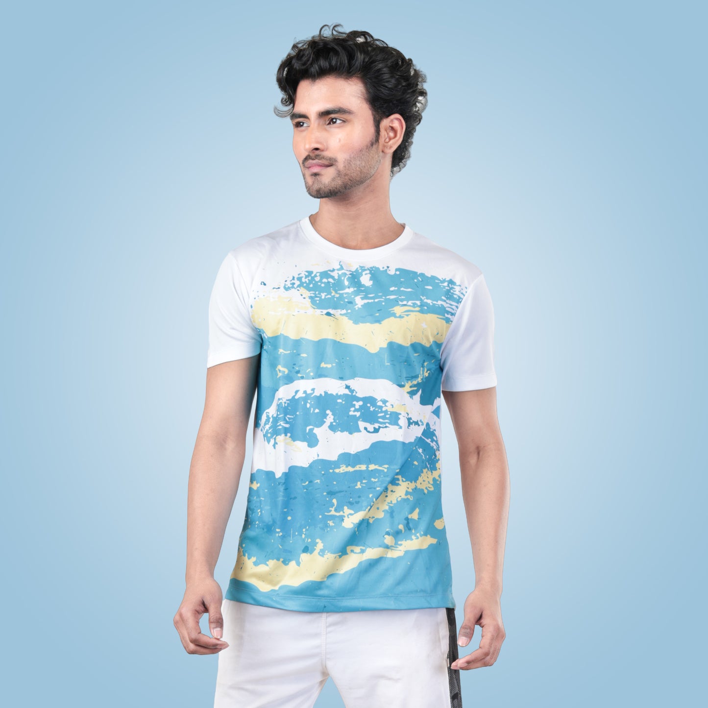 Hyparocks Abstract Graphic Printed Active T-Shirt