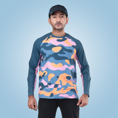 Hyparocks Camouflage Printed Dry Fit Full Sleeve Jersey