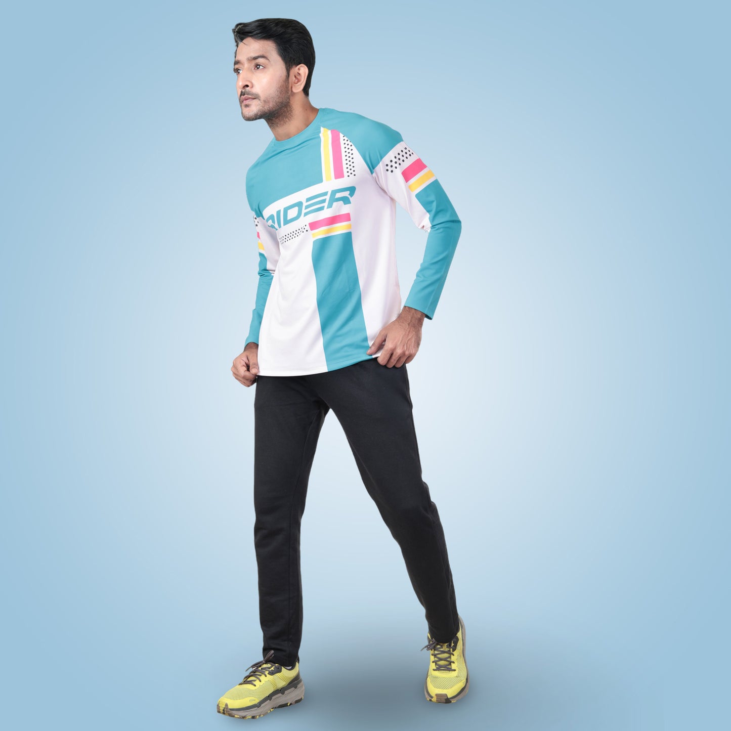 Hyparocks Rider Super Dry Graphic Printed Jersey T-Shirt