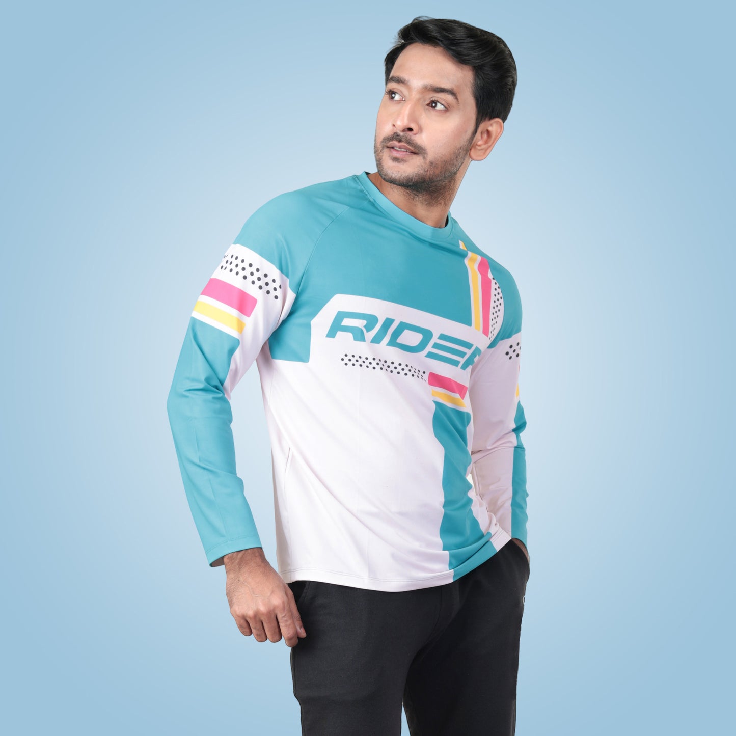 Hyparocks Rider Super Dry Graphic Printed Jersey T-Shirt