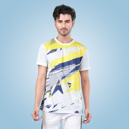 Hyparocks Abstract Graphic Printed Active T-Shirt