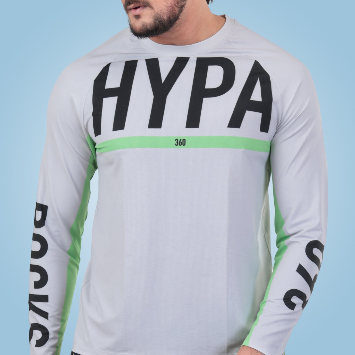 Hyparocks UV Protected Full Sleeve Dry Fit Jersey T-Shirt