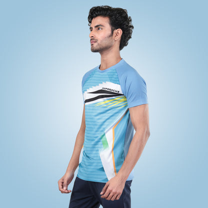 Hyparocks Sky Graphic Printed Active T-Shirt