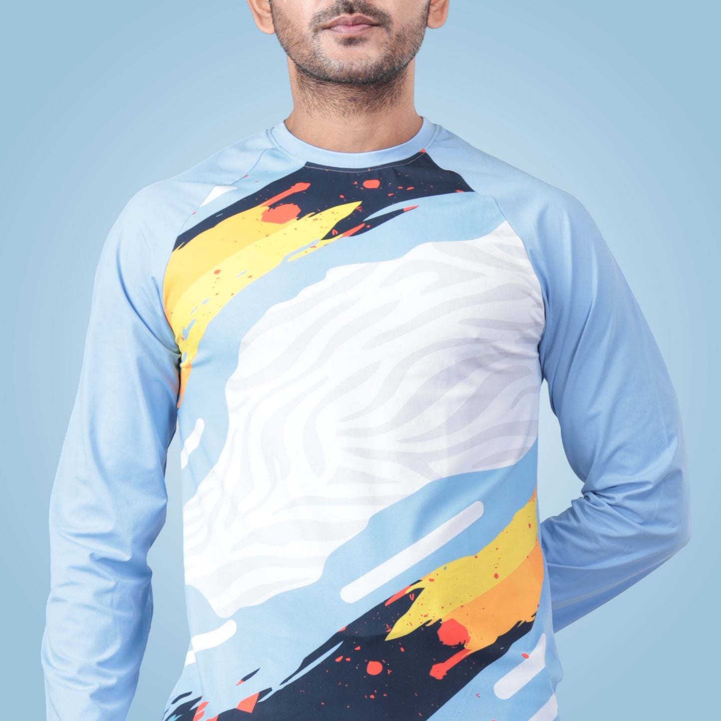 Ultra Dry Graphic Printed Full Sleeve T-Shirt