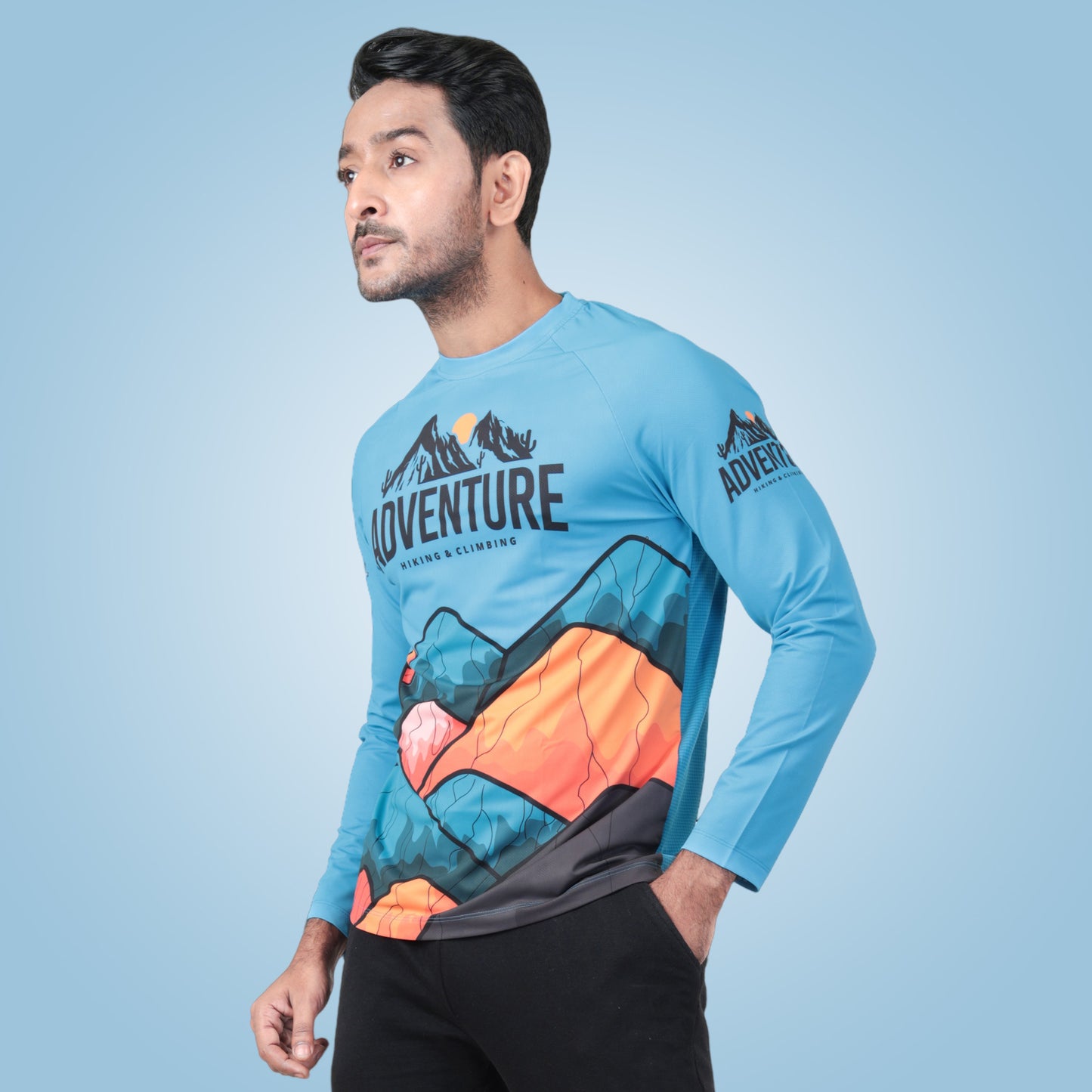 Hyparocks Adventure Full Sleeve Dry Fit T-Shirt