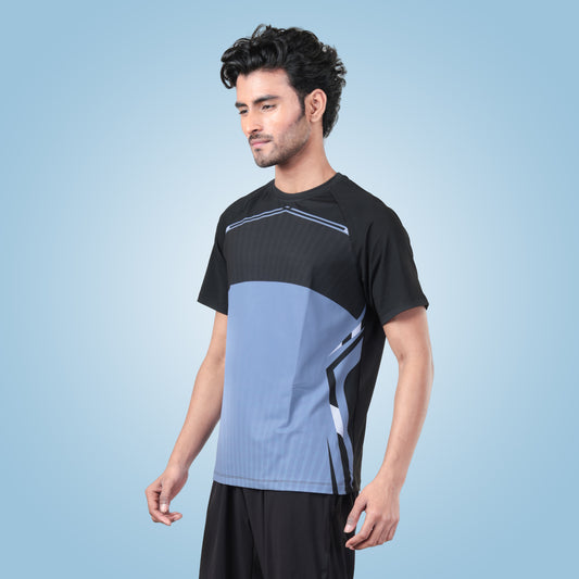 Hyparocks Round Neck Half Sleeve Active T-Shirt