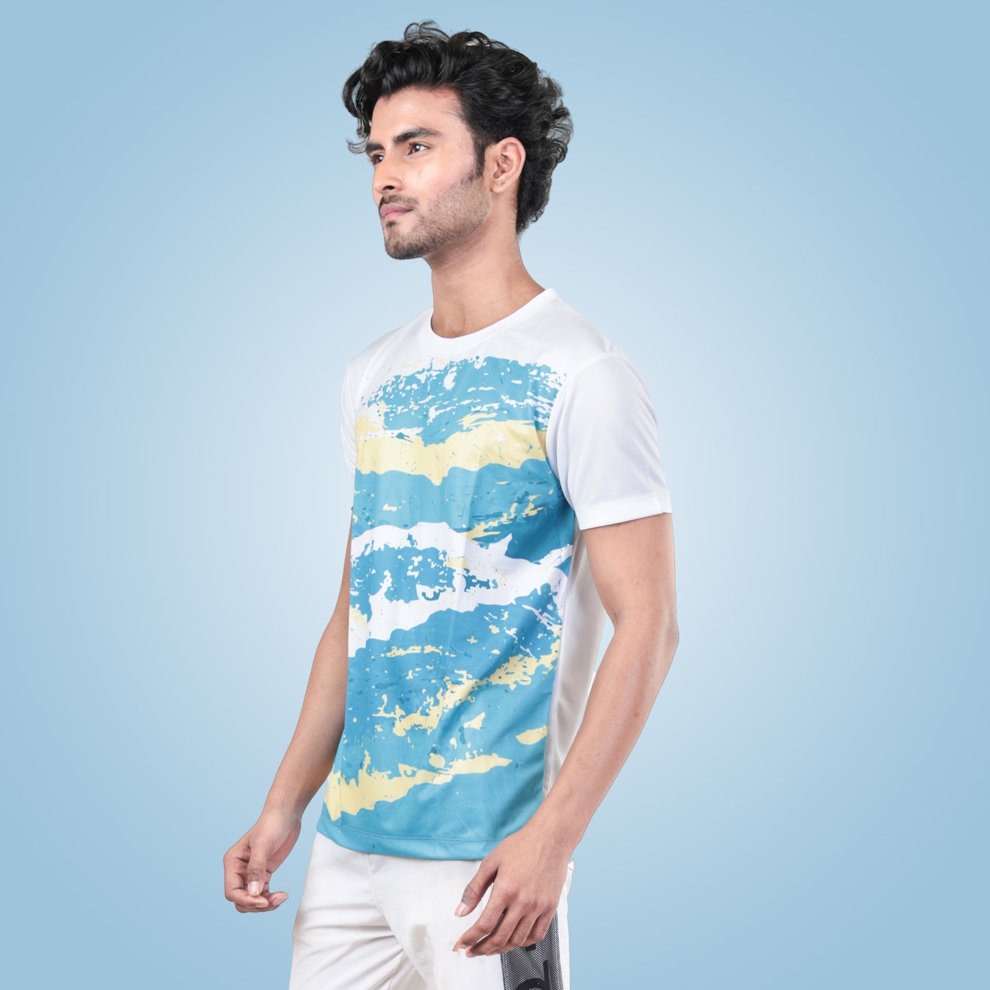 Hyparocks Abstract Graphic Printed Active T-Shirt